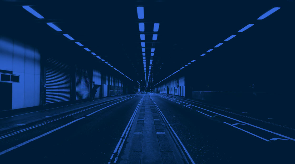 four lane highway tunnel