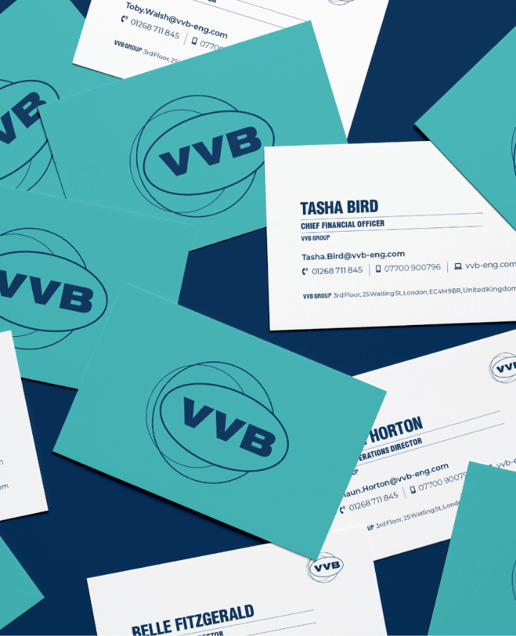 Business cards for VVB
